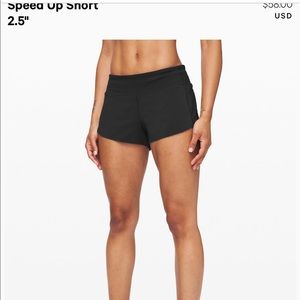 Lululemon speed up short